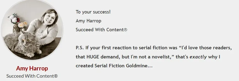 Serial Fiction Goldmine Creator